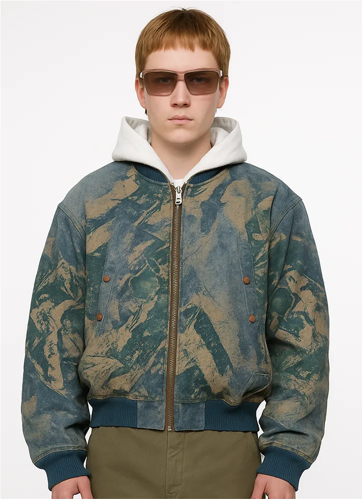 HOODED COLORED JACKET